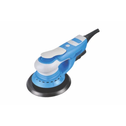 6/9/15/17/32-hole 6-inch electric random orbital sander (2.5mm / 5mm / 8mm orbit) with central dust extraction